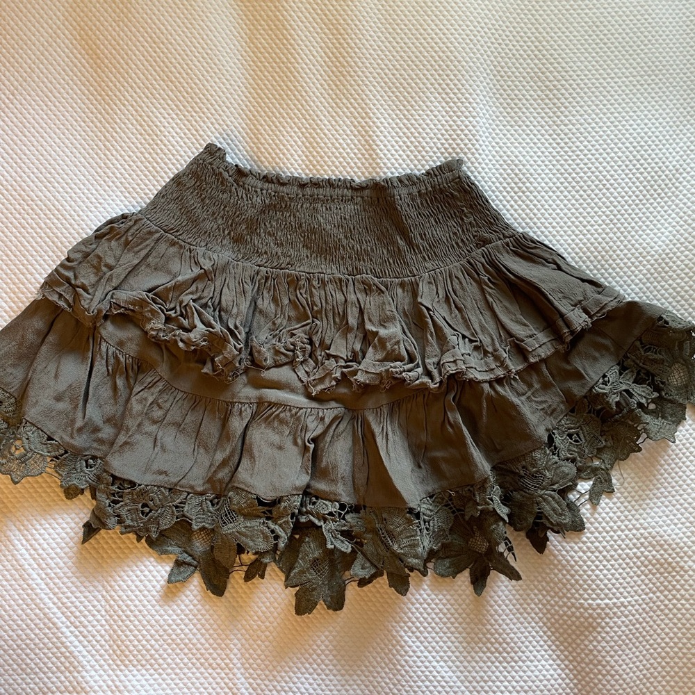 Muche Muchette khaki mini skirt